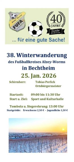 Flyer Vorderseite Bechtheim